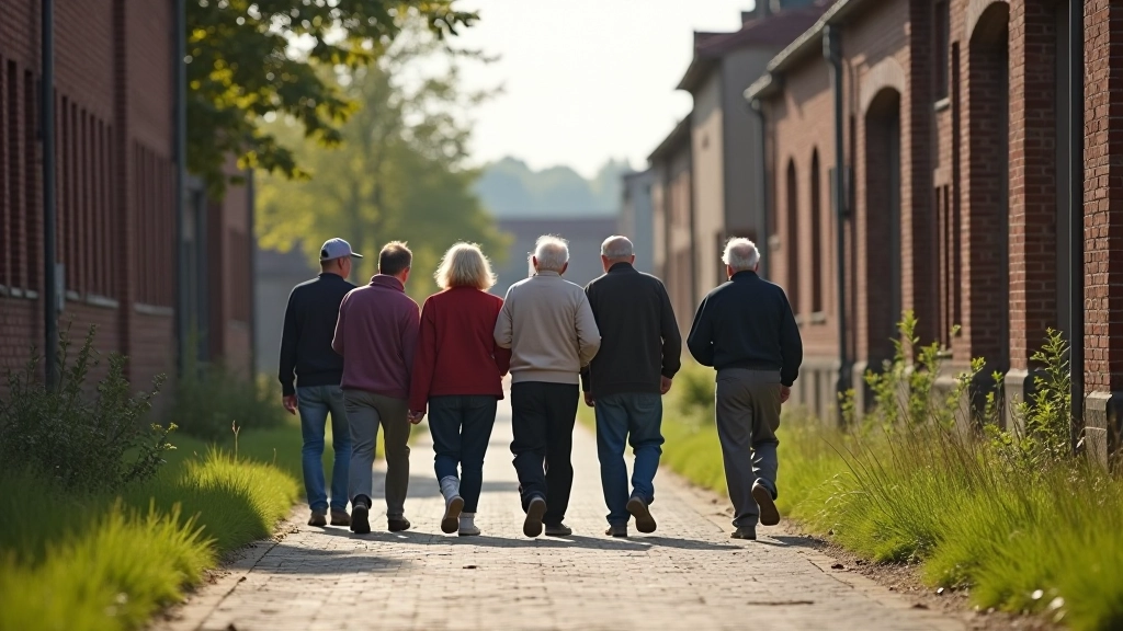 Seniorai pasivaikščiojime per Žaliakalnį